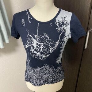 Vivienne Westwood the swing baroque inspired graphic t shirt